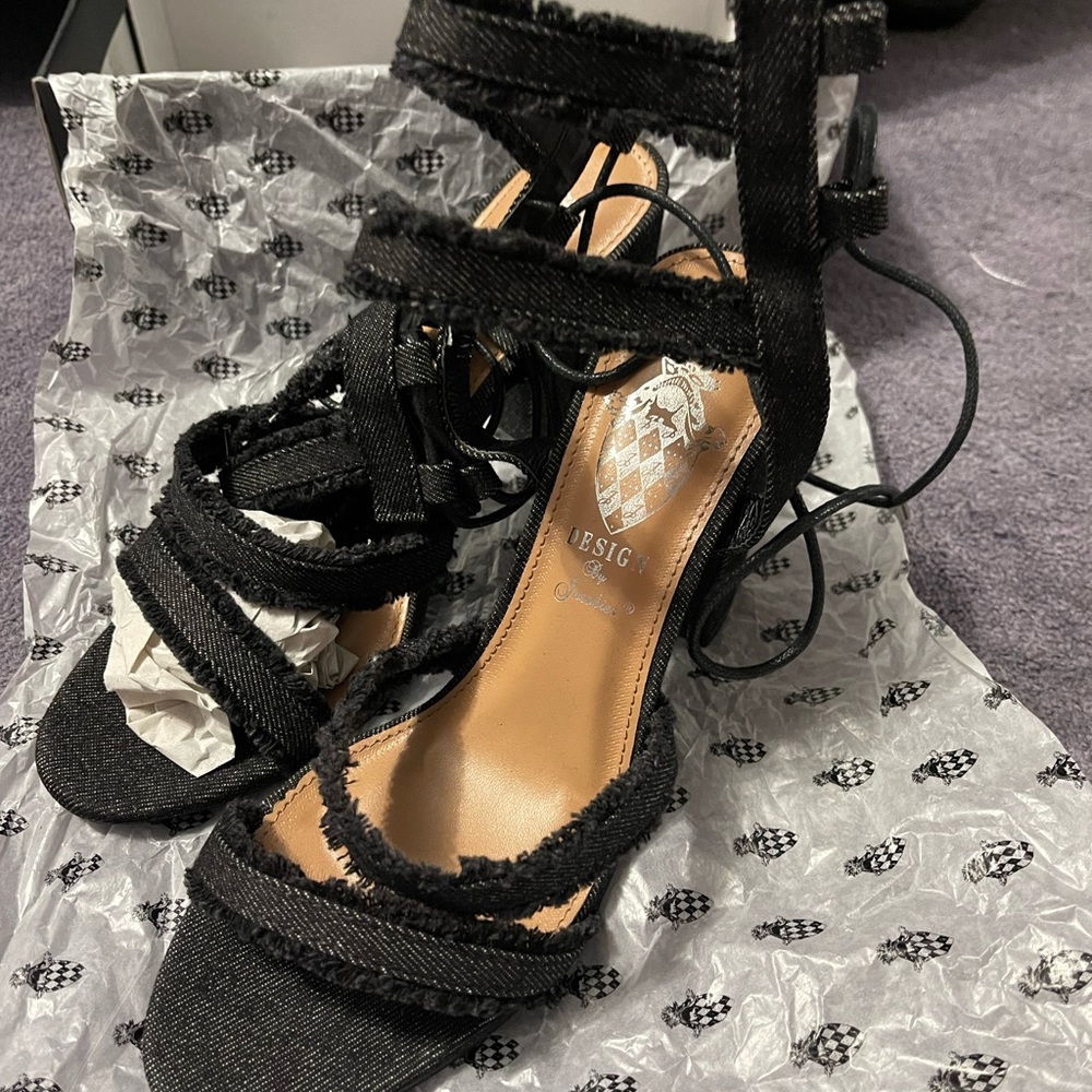 Love Me Now Heel Mireya-11 Black size 9